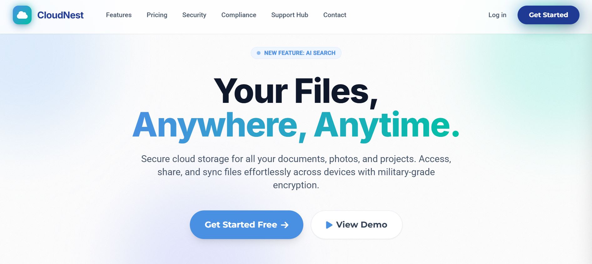 Cloud Storage SaaS